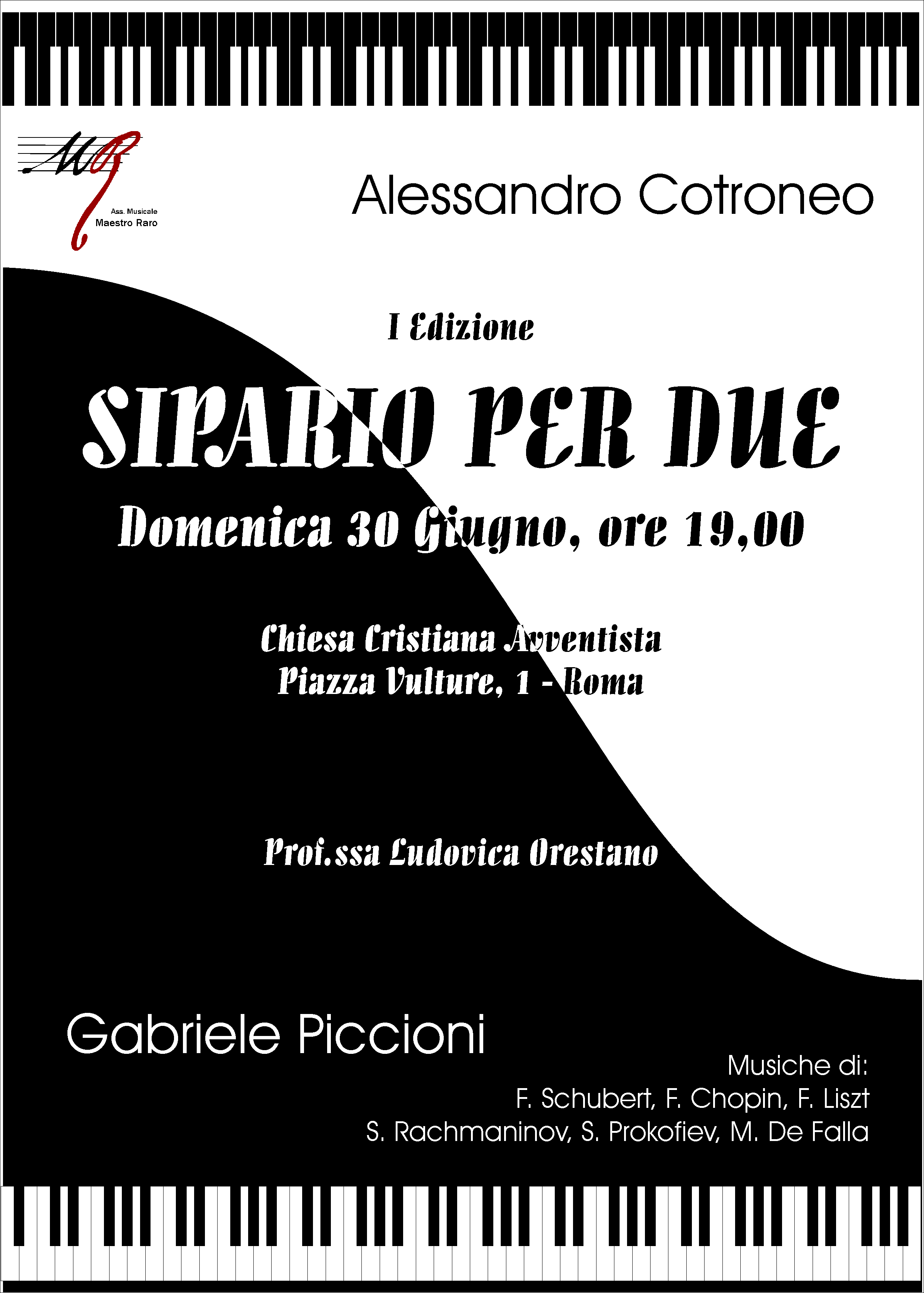 I edizione di &quote;Sipario per due&quote;